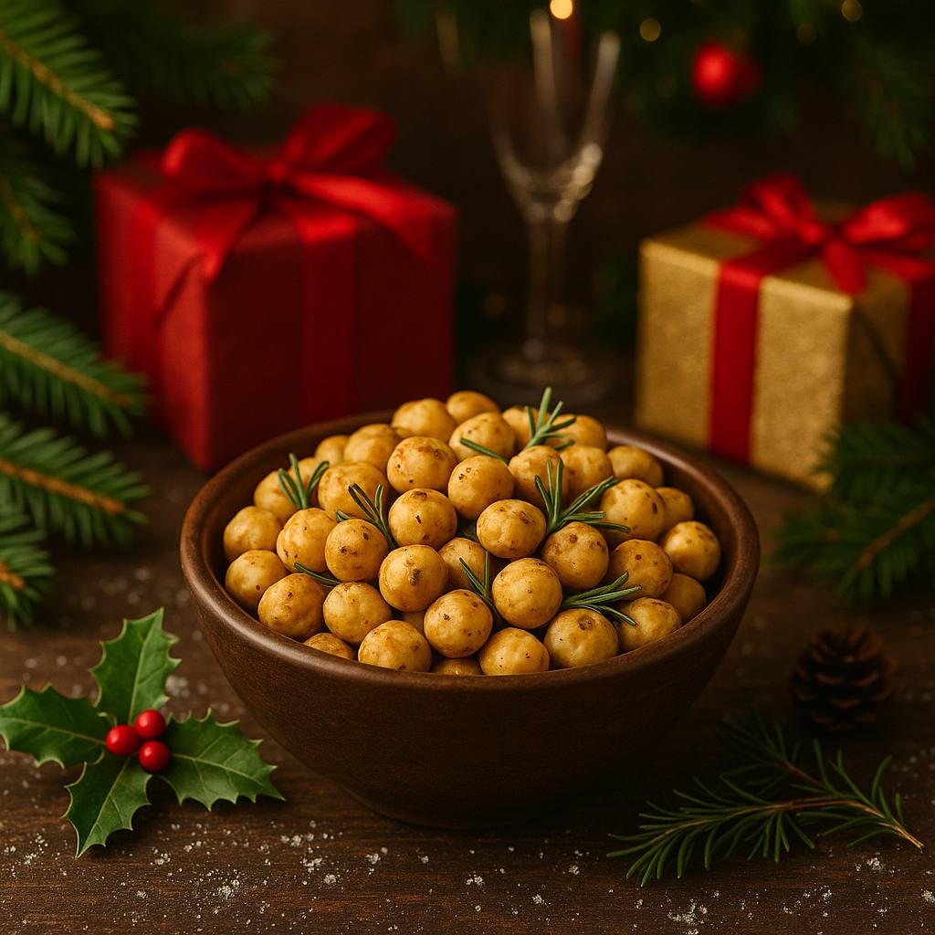 Spiced Hazelnuts