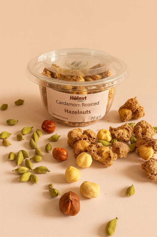 Cardamom Roasted Hazelnuts