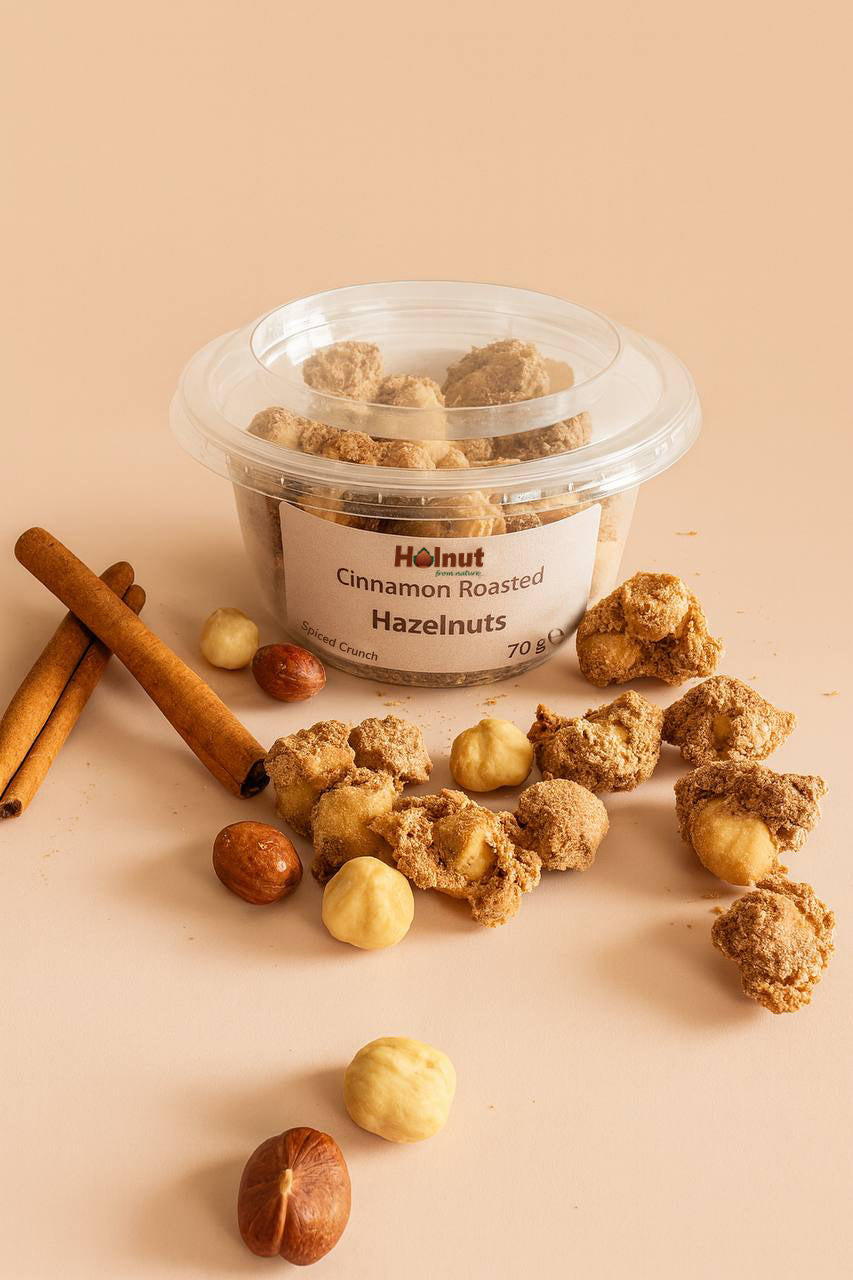 Cinnamon Roasted Hazelnuts