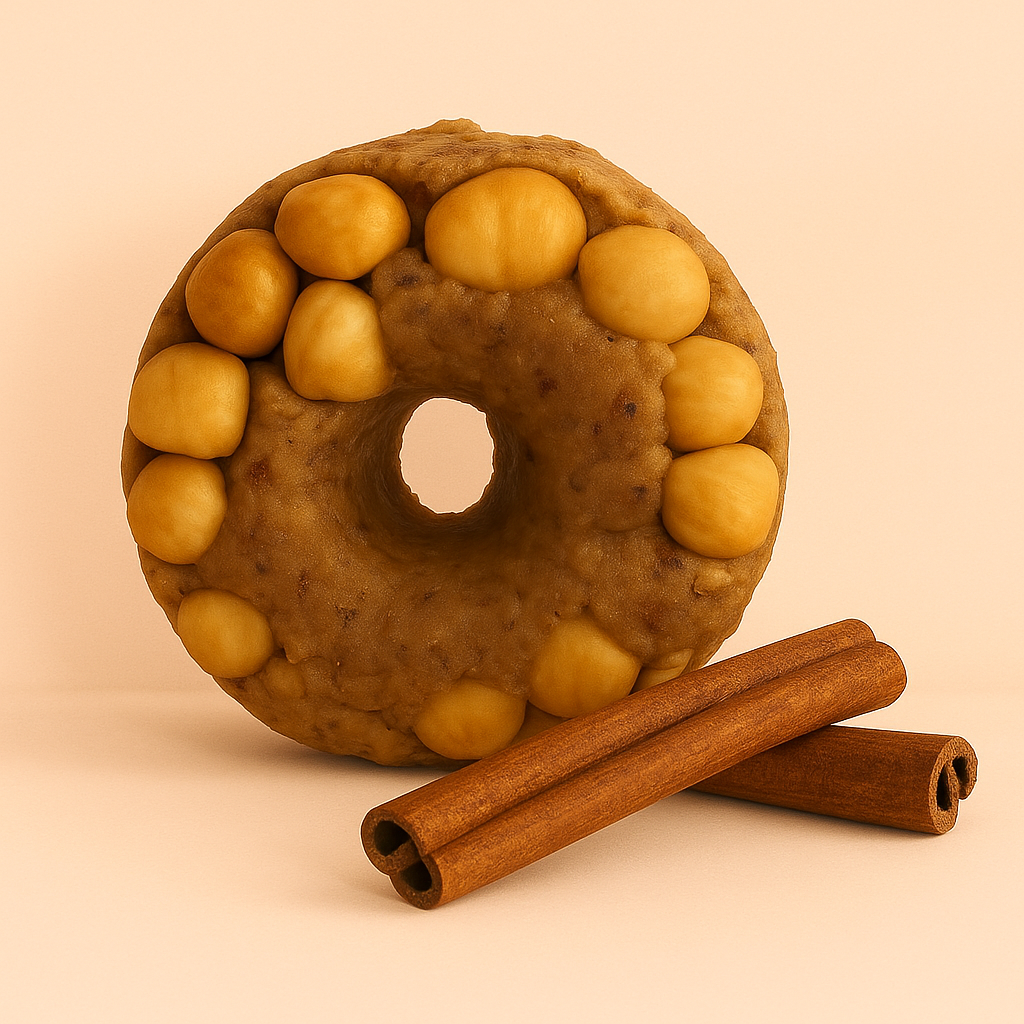 Hazelnut Crumble Doughnut · Cinnamon