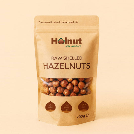 Raw Shelled Hazelnuts · 200 g