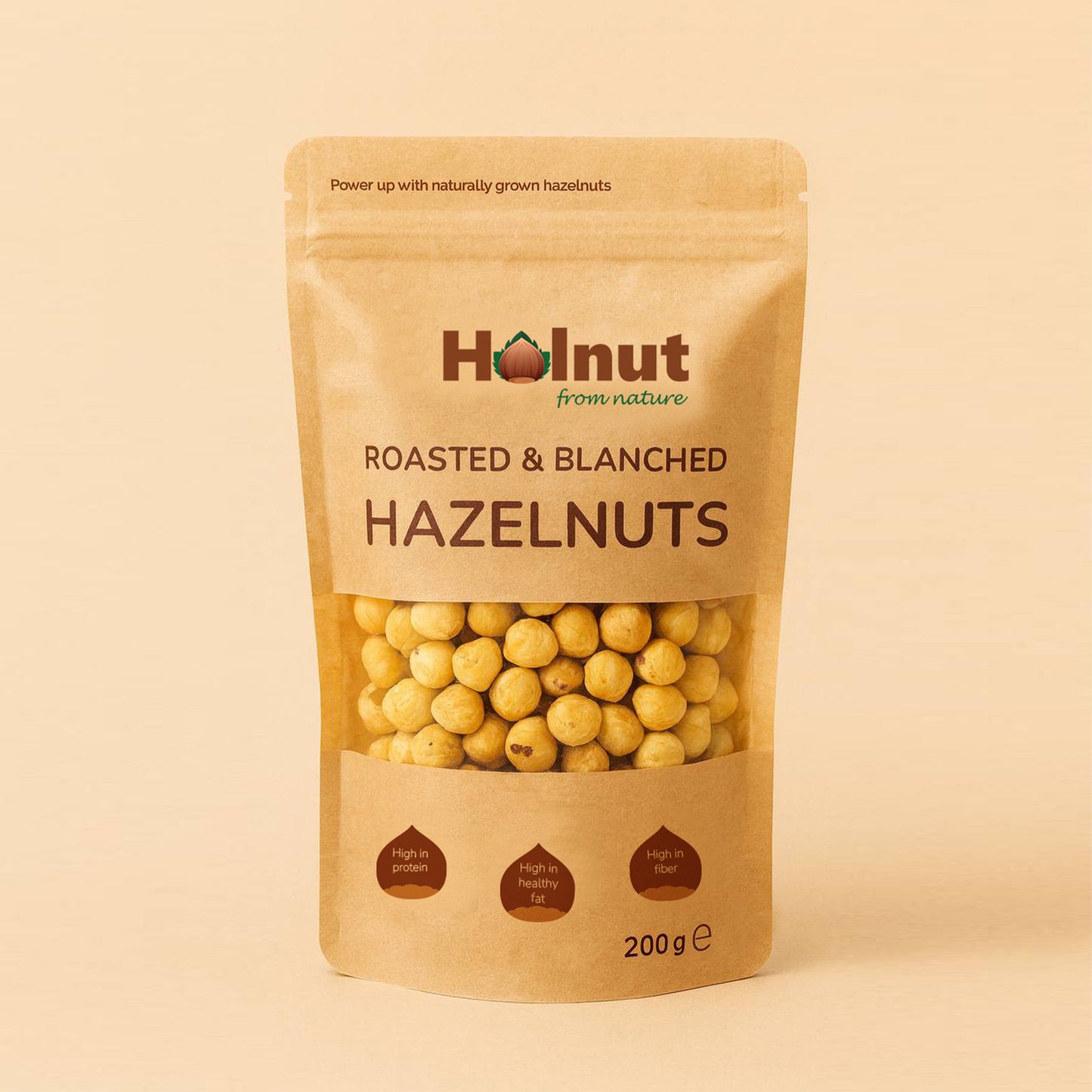 Roasted & Blanched Hazelnuts  · 200 g